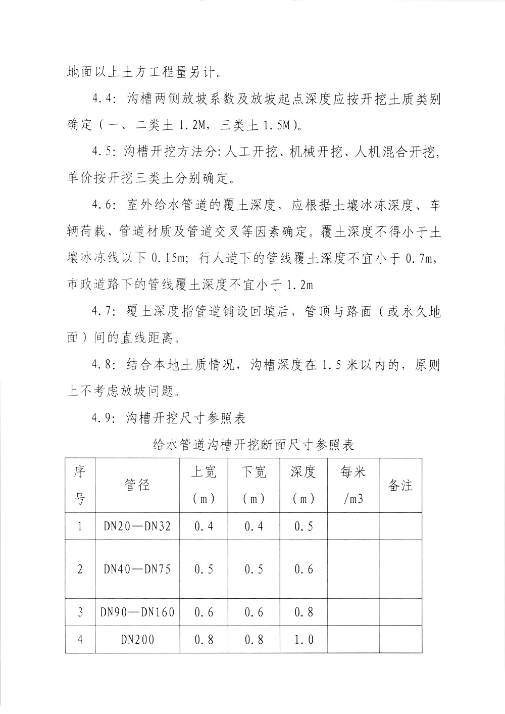 關(guān)于印發(fā)《供水工程施工及驗收標(biāo)準(zhǔn)》的通知